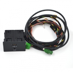 For Audi Q2 A3 S3 RS3 modified Carplay interface small big plug USB cable 8V0 035 708 8V0035708 81A 035 726 81A 035 736
