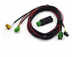 FÜR LHD Golf 7 7,5 MK7 MK 7,5 USB  switch cable For VW Golf 7 MK7 VII CarPlay Media USB AUX Switch MIB2 MDI USB AMI Adapter Plug Socket 5Q0035726E 5Q0