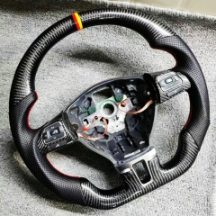 For  Golf 6  Steering  Scirocco  Passat  Jetta  Real Carbon Fiber Steering Wheel for Golf 6