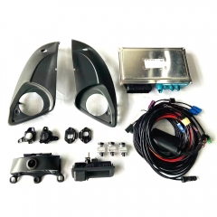 Area view kit For Audi A6 C8 A7 A8 360 Panorama Mirror Shell Module Harness Kit