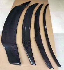 Real carbon fiber rear spoiler for AUDI A6 C8 Rear spoiler carbon fiber car styling