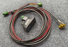 For VW Golf 7 MK7 CarPlay MDI USB AMI Install Plug Socket Switch Button Harness 5QD035726