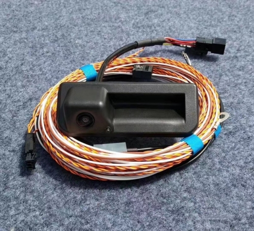 FOR Q2 81A Q3 F3 Rear View Camera water wash Trunk handle with Guidance Line Wiring harness