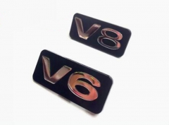 V6 V8  upper engine cover emblem stick for Mercedes Benz S350 R350 ML350 GL450 ML500 S500 V6 V8 engine cover label