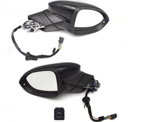 For VW Golf 8 MK8 electric folding rearview mirror with lane changing light